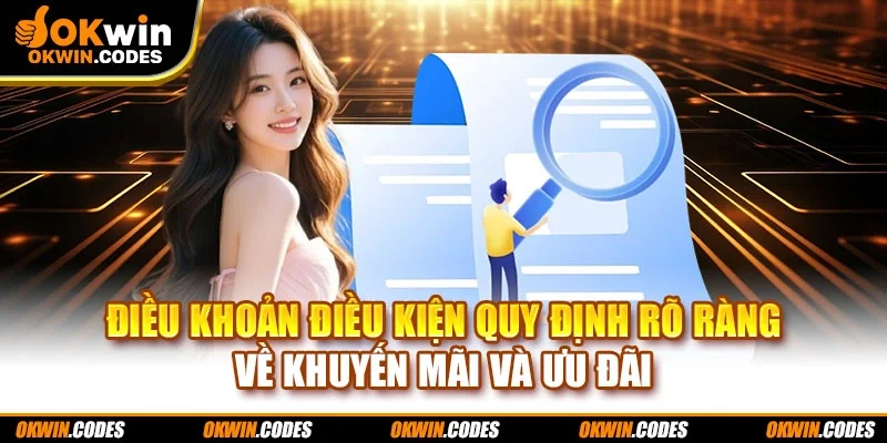 Điều khoản điều kiện quy định rõ ràng về khuyến mãi và ưu đãi